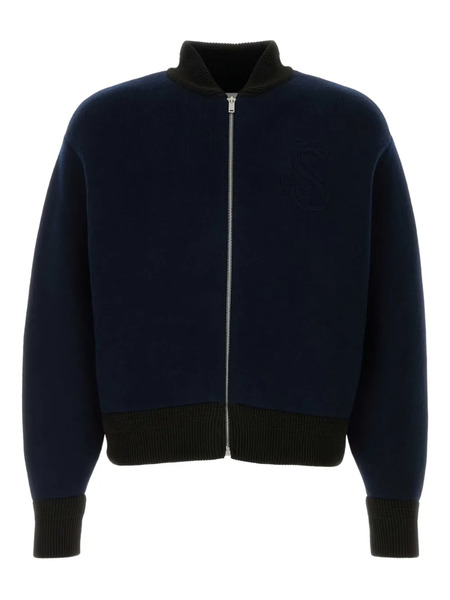 Jil Sander Embroidered Jacket - Blue 