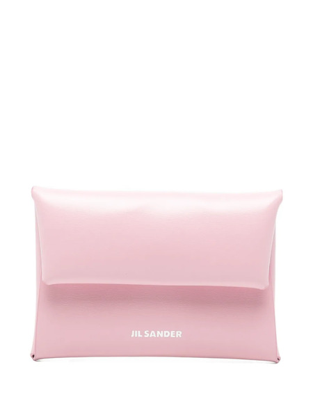  Jil Sander Flap Wallet - Pink 