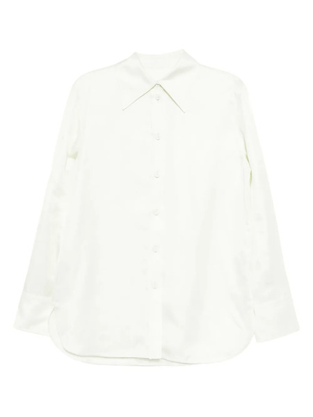  Jil Sander Flared Shirt - Green 