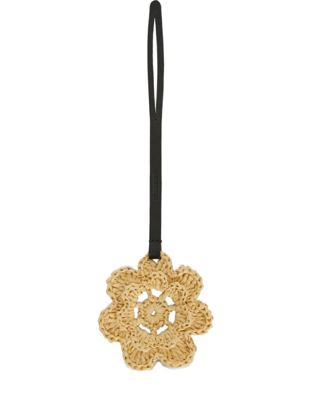  Jil Sander Flower Bag Charm - Neutrals 