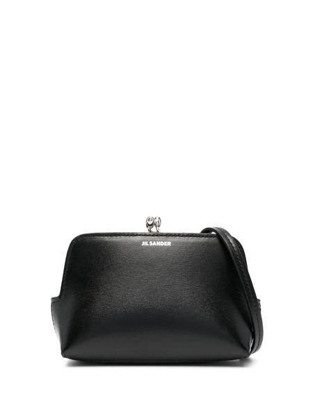  Jil Sander Goji Leather Mini Bag - Black 