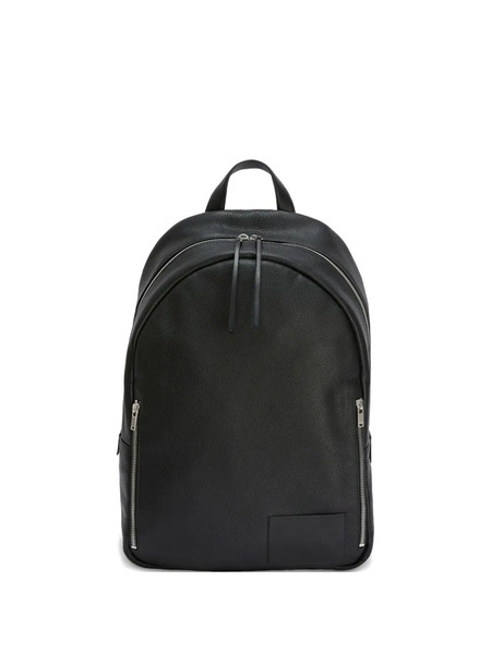  Jil Sander Grained Zipped Urban Backpack - Black 