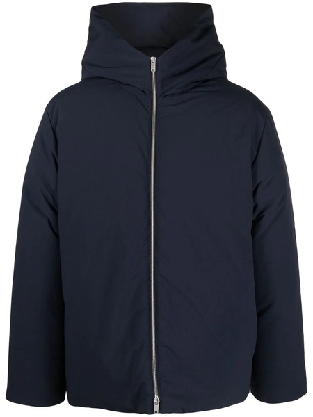  Jil Sander Hooded Padded Jacket - Blue 