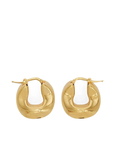  Jil Sander Hoop Earrings - Gold 