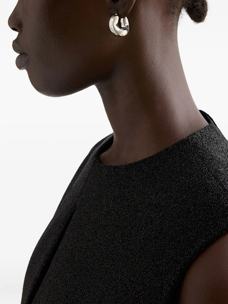  Jil Sander Hoop Earrings - Silver 