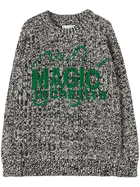  Jil Sander Jacquard Wool Blend Jumper - Grey 
