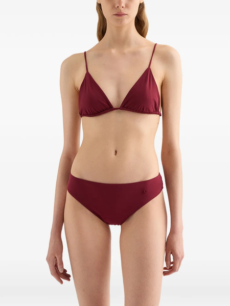 Jil Sander Jersey Embroidered Monogram Bikini Bottom 