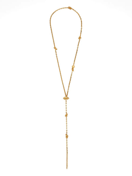  Jil Sander Knotted-chain Necklace - Gold 