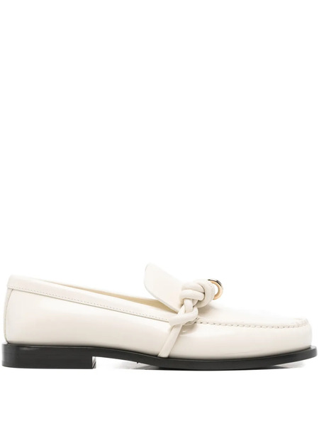  Jil Sander Knotted-upper Loafers - Neutrals 