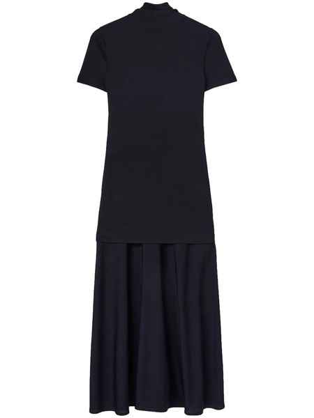  Jil Sander Layered-design Midi Dress - Blue 