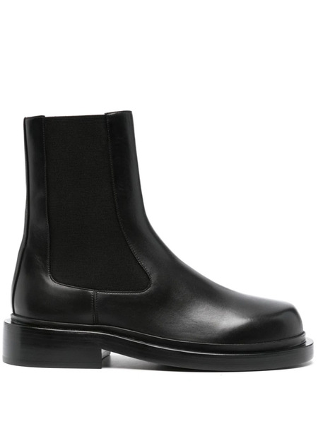  Jil Sander Leather Boots - Black 