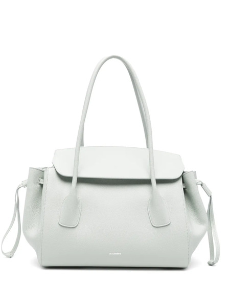  Jil Sander Leather Tote Bag - Green 