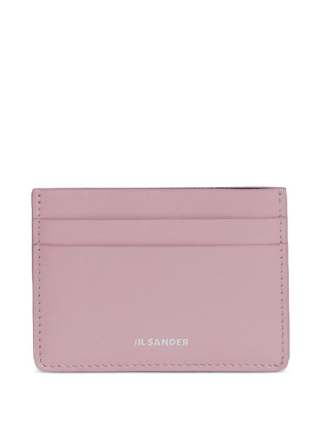  Jil Sander Logo-detail Card Holder - Pink 