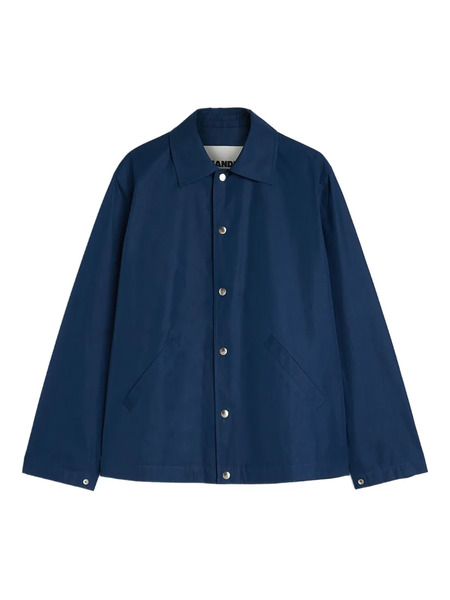  Jil Sander Logo-print Jacket - Blue 