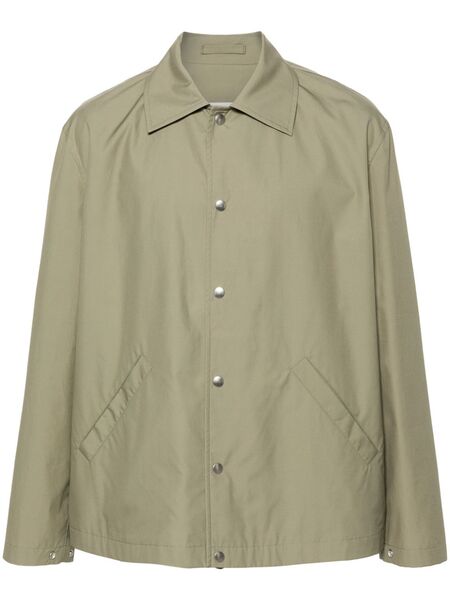  Jil Sander Logo-print Jacket - Green 