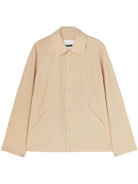  Jil Sander Logo-print Jacket - Neutrals 