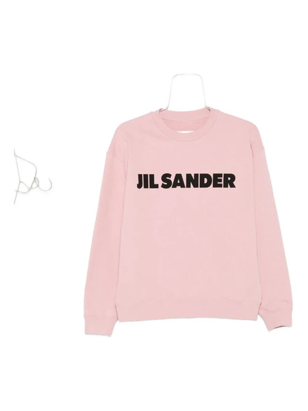  Jil Sander Logo-print Sweatshirt - Pink 