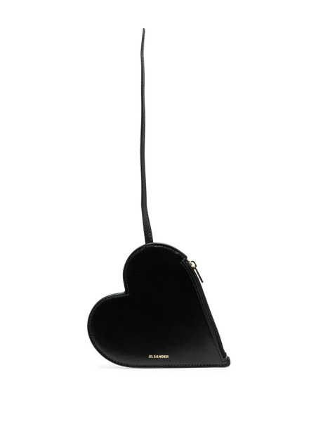  Jil Sander Logo-stamp Clutch Bag - Black 