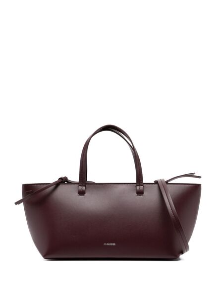  Jil Sander Logo Tote Bag - Neutrals 