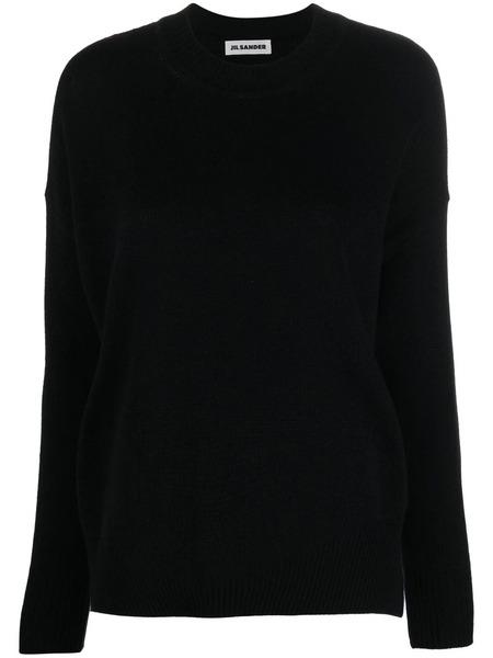  Jil Sander Long-sleeve Cashmere Jumper - Black 