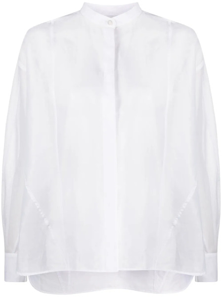  Jil Sander Long-sleeve Cotton Shirt - White 