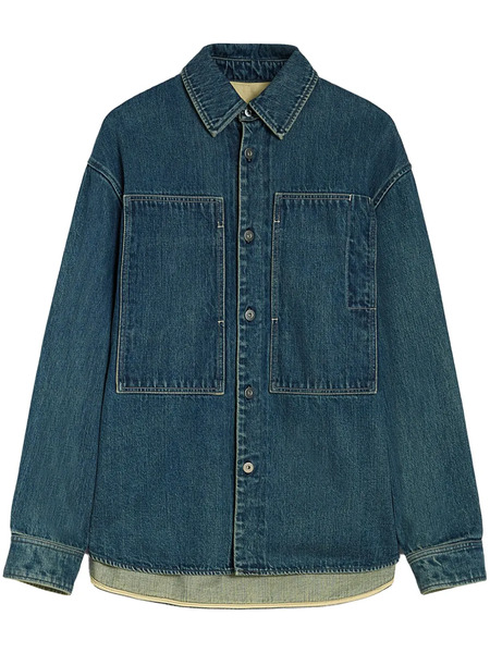  Jil Sander Long-sleeve Denim Shirt - Blue 