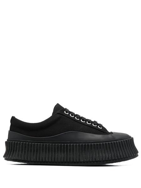  Jil Sander Low-top Lace-up Sneakers - Black 