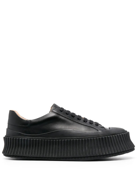  Jil Sander Low-top Lace-up Sneakers - Black 