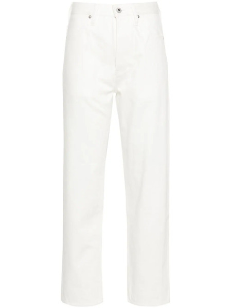  Jil Sander Mid-rise Straight Jeans - White 