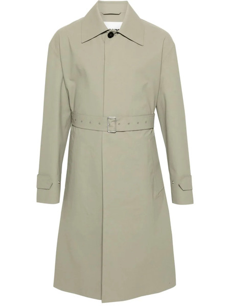  Jil Sander Midi Trench Coat - Green 