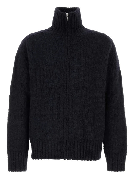  Jil Sander Mohair Blend Cardigan - Blue 