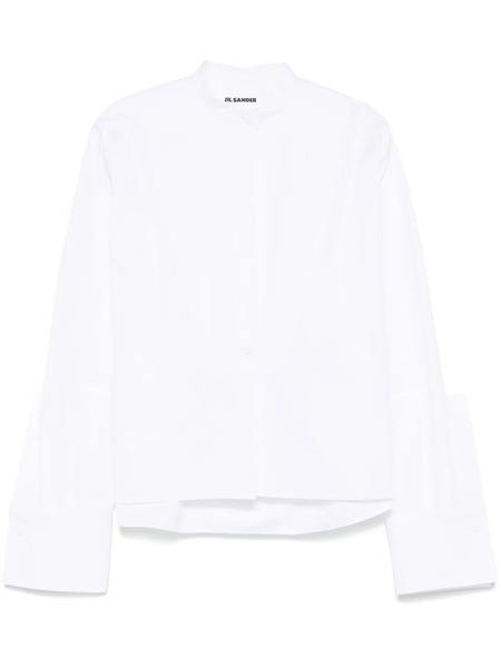  Jil Sander Organic-cotton Poplin Shirt - White 