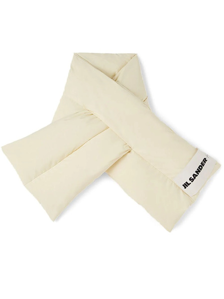  Jil Sander Padded Down Scarf - Neutrals 