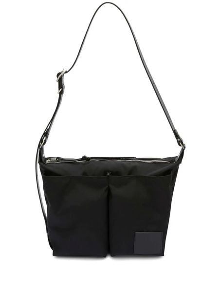  Jil Sander Pilot Crossbody Messenger Bag - Black 