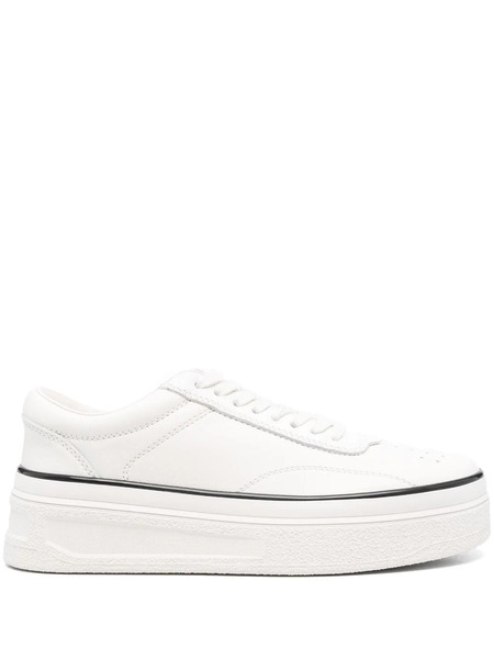  Jil Sander Platform Sneakers - White 