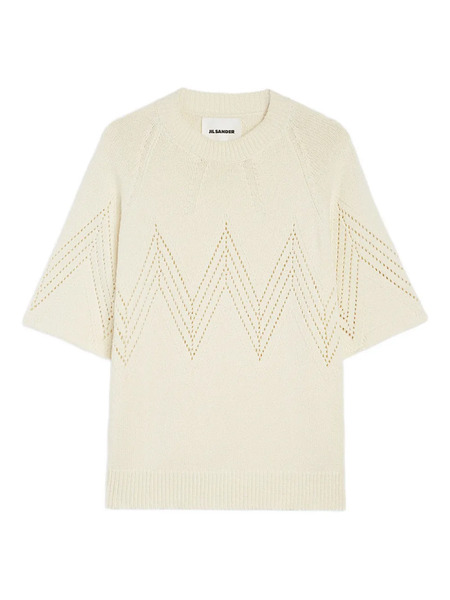  Jil Sander Round-neck T-shirt - Neutrals 