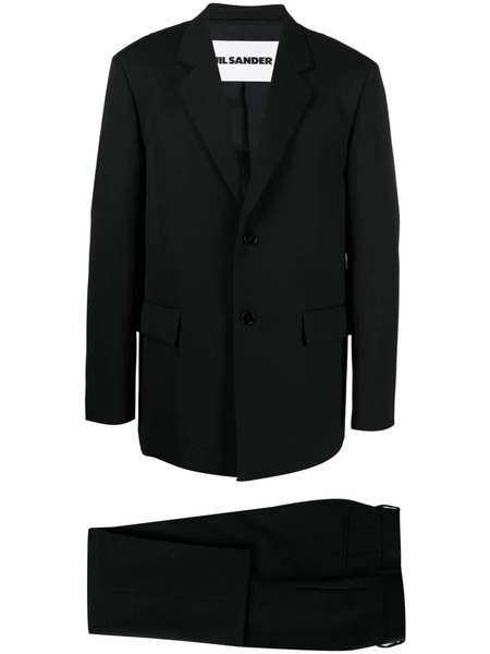  Jil Sander Single-breasted Straight-leg Suit - Black 
