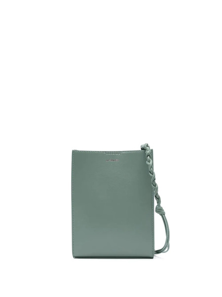  Jil Sander Small Tangle Leather Cross Body Bag - Green 