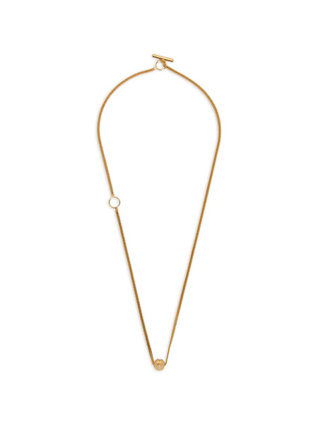  Jil Sander Sphere-pendant Necklace - Gold 