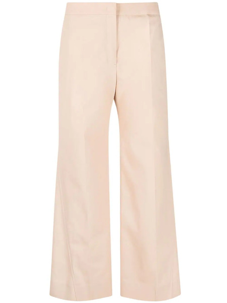  Jil Sander Straight-leg Cotton Trousers - Neutrals 