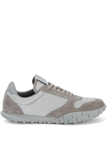  Jil Sander Suede-panelled Sneakers - Grey 