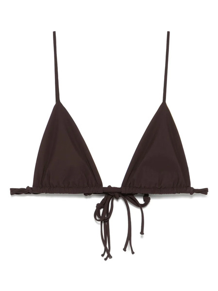  Jil Sander Tangle Bikini Top - Brown 