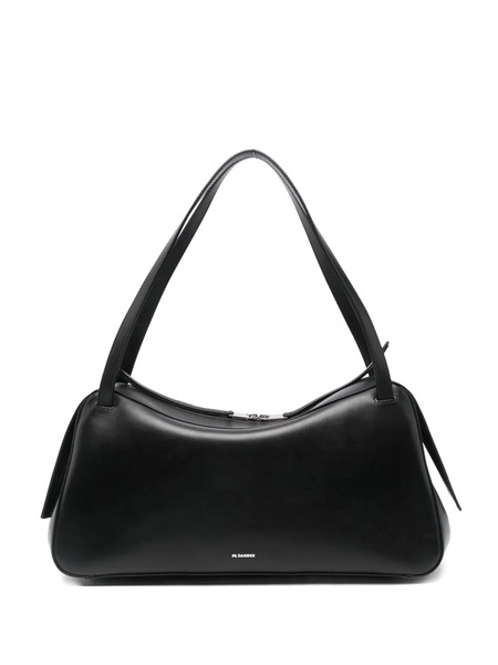  Jil Sander Top-zip Shoulder Bag - Black 