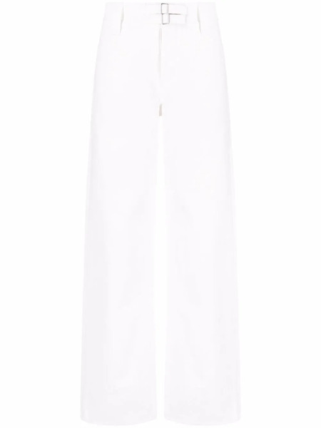  Jil Sander Wide-leg Denim Jeans - White 