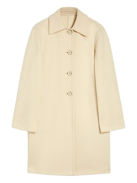  Jil Sander Wool Coat - White 