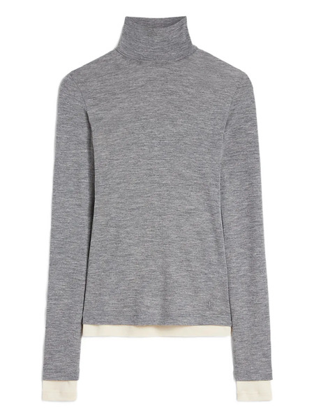  Jil Sander+ Wool Layered T-shirt - Grey 