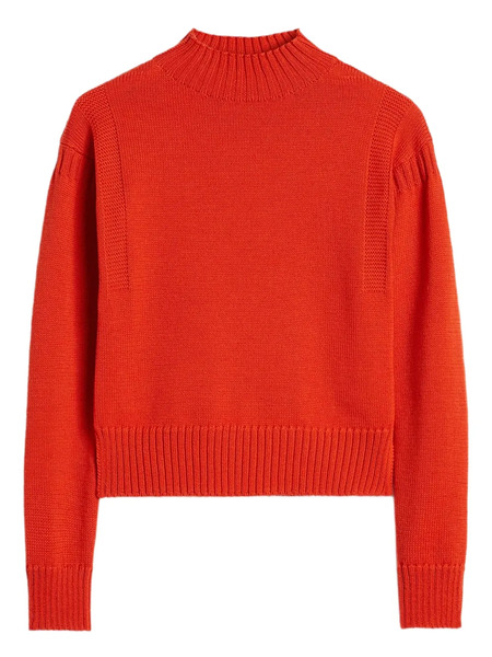  Jil Sander Wool Sweater - Orange 
