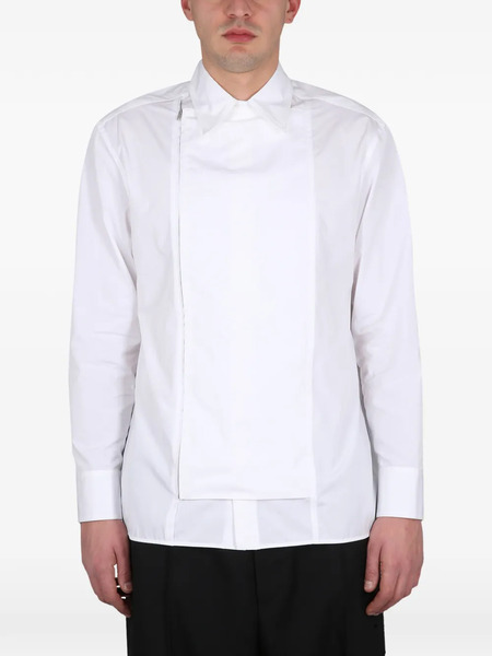  Jil Sander Zip Long-sleeve Shirt - White 