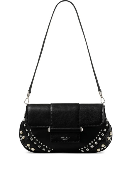  Jimmy Choo Bar Wallet With Chain - Black 