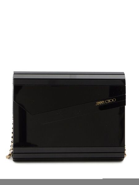  Jimmy Choo Candy Clutch Bag - Black 